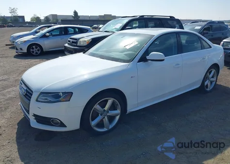 2012 Audi A4 2.0T Premium from USA, damaged, VIN WAUFFAFL2CN012462